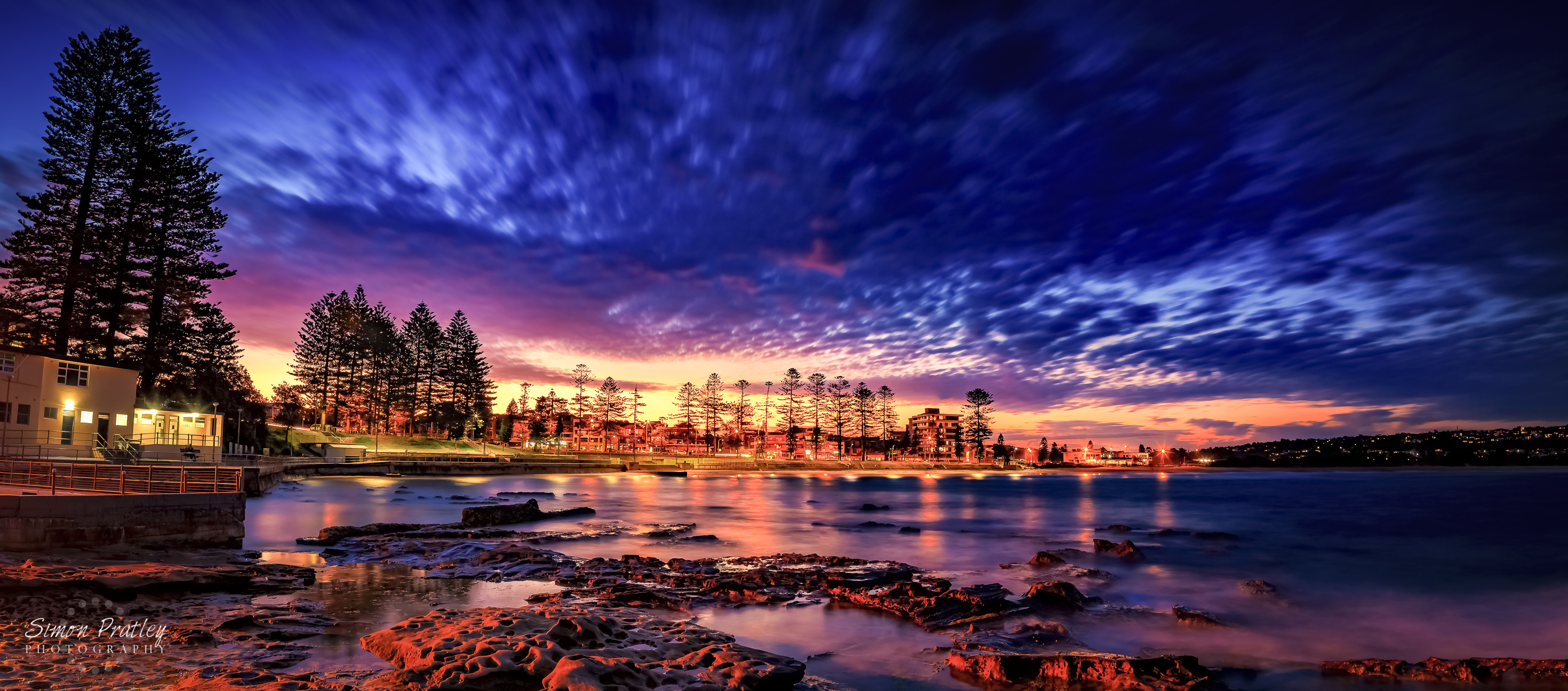 Sunset Over Dee Why Beach