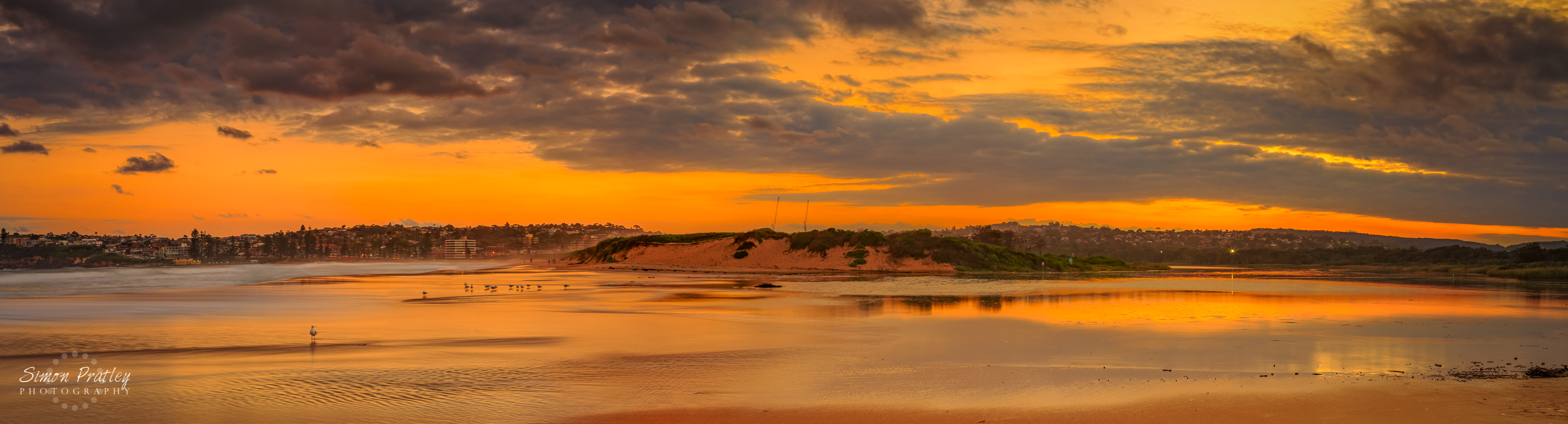 Sunset at Dee Why Lagoon