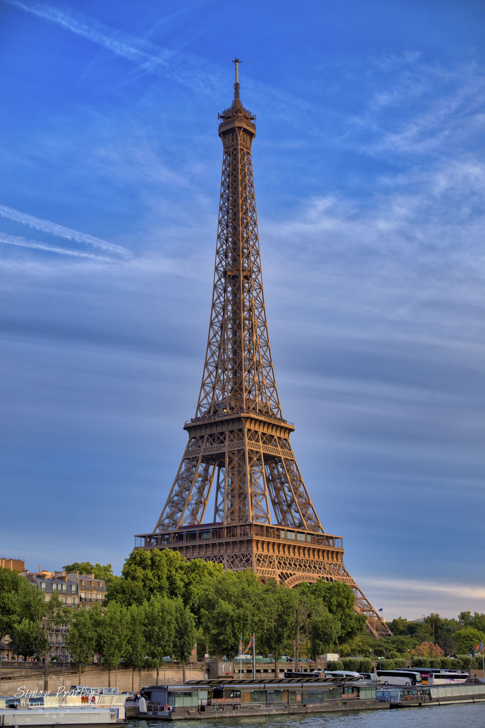 The Eifel Tower with Afternoon Light