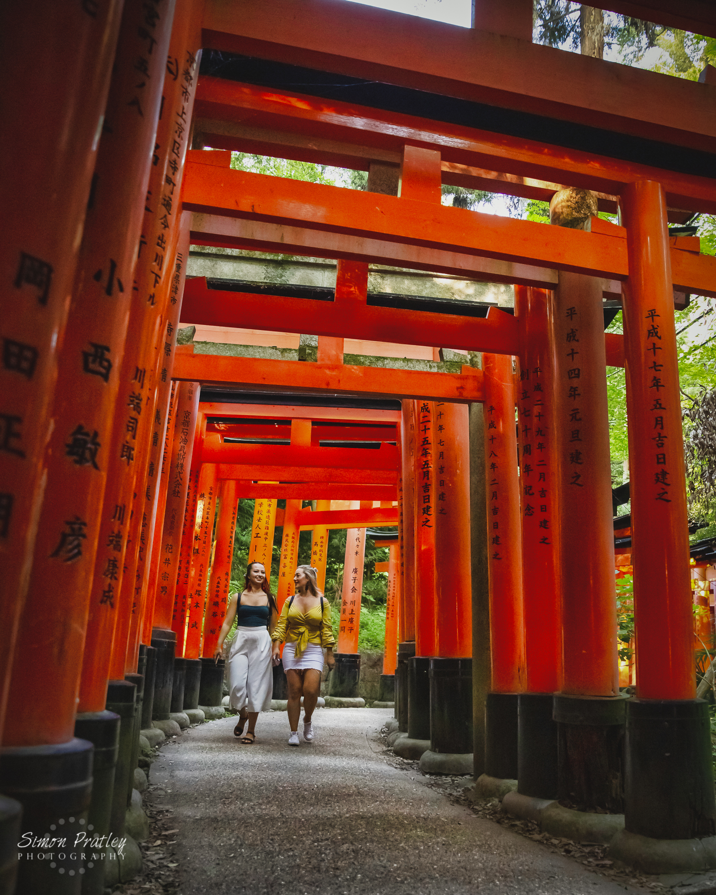Walking Through Inari