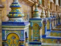 Azulejos en la Plaza de España