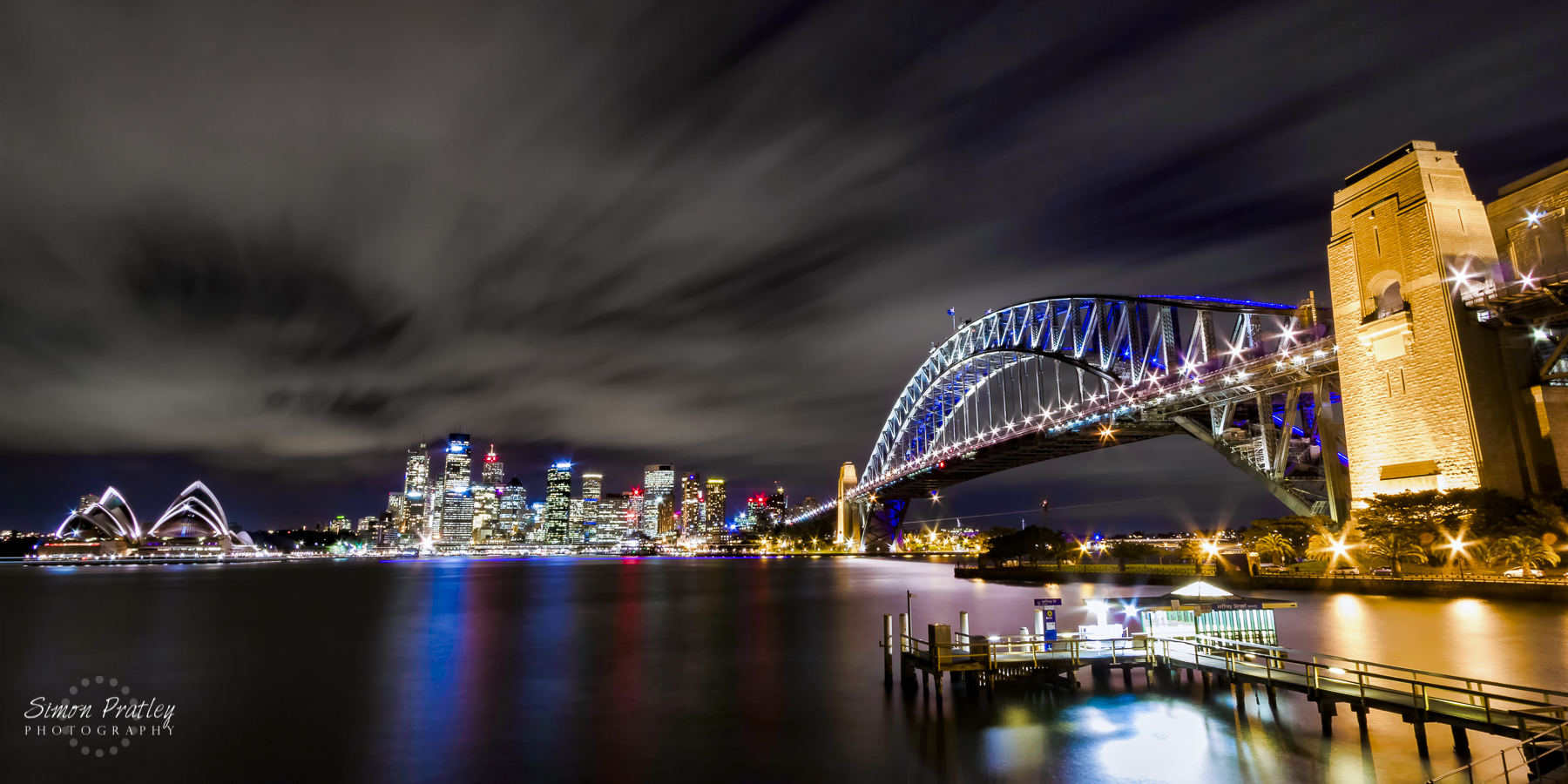 Sydney Harbour Night View