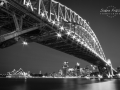 Harbour Bridge At Night