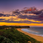 Looking North East at Mona Vale Beach