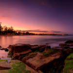 Sunset at South Stein Manly Panoramic